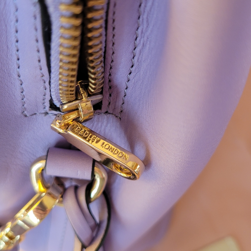 Radley London Dukes Place Purple Crossbody Bag with Minimalist Design - Picture 7 of 16